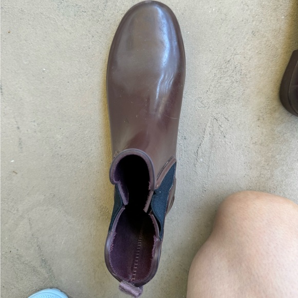 hunter | refined chelsea boots (burgundy) ☔️ - Picture 4 of 16